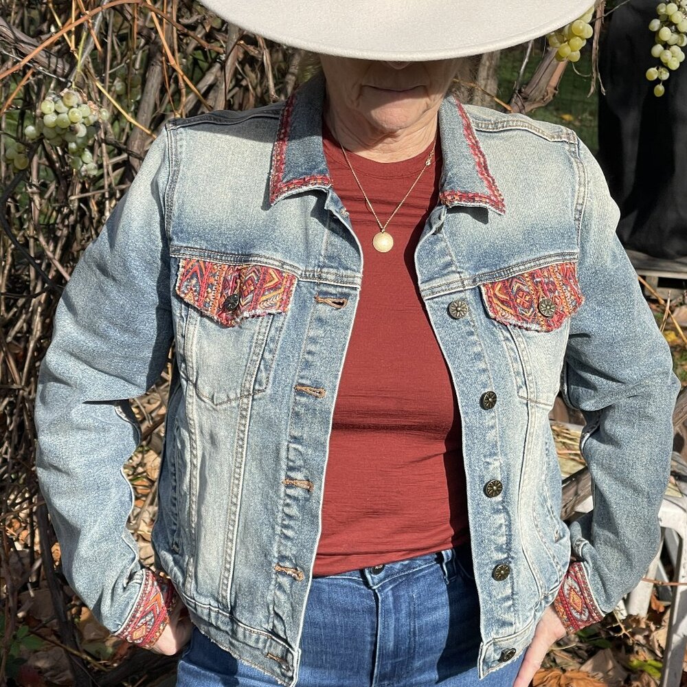 Embroidered Jean Jacket